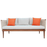 Load image into Gallery viewer, Aluminium Hand Rope Garden Furniture Sofa Set
