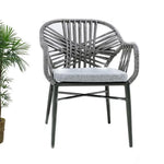 Load image into Gallery viewer, Aluminum Chair With Rope – Grey-GCC Home Center