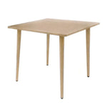 Load image into Gallery viewer, Aluminum Dining Table – Light Brown-GCC Home Center
