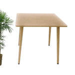 Load image into Gallery viewer, Aluminum Dining Table – Light Brown-GCC Home Center