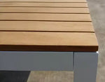 Load image into Gallery viewer, Aluminum Frame Square Outdoor Dining Table-GCC Home Center