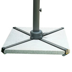 Load image into Gallery viewer, Aluminum Garden Umbrella with Marble Base, Solar Light-GCC Home Center