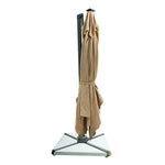 Load image into Gallery viewer, Aluminum Garden Umbrella with Marble Base, Solar Light-GCC Home Center
