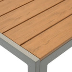 Load image into Gallery viewer, Aluminum &amp; PVC Square Dining Table Set-GCC Home Center