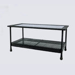 Load image into Gallery viewer, Aluminum &amp; Rattan Frame Table- Brown-GCC Home Center