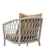 Load image into Gallery viewer, Aluminum &amp; Rope Chair With Cushion-GCC Home Center