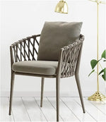 Load image into Gallery viewer, Aluminum &amp; Rope Chair With Cushion-GCC Home Center