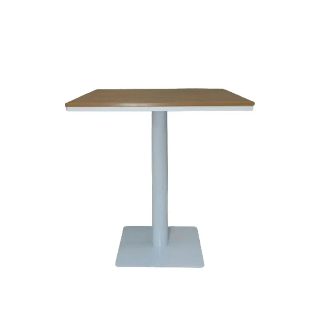 Aluminum Single Leg Table for Garden and Outdoor Patio Square Shape-GCC Home Center
