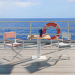 Load image into Gallery viewer, Aluminum Single Leg Table for Garden and Outdoor Patio Square Shape-GCC Home Center