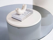 Amanti Coffee Table Set Cream