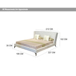 Load image into Gallery viewer, Amora King Bed – Beige