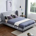 Load image into Gallery viewer, Amora King Bed – Grey