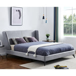 Load image into Gallery viewer, Amora King Bed – Grey