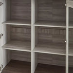 Load image into Gallery viewer, Angelic Hutch with Buffet, High-Quality Engineered Wood With Glass