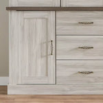 Load image into Gallery viewer, Angelic Hutch with Buffet, High-Quality Engineered Wood With Glass