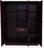 Load image into Gallery viewer, Arabian Mall 3-Door Wooden Wardrobe Cabinet - Modern Engineered Wood