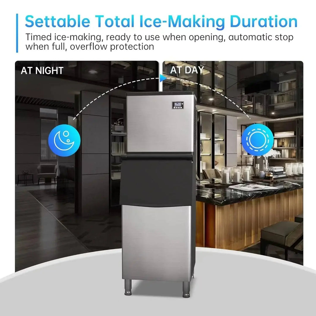 Arabian Mall Commercial Ice Maker Machine - 250KG/300KG/350KG Stainless Steel