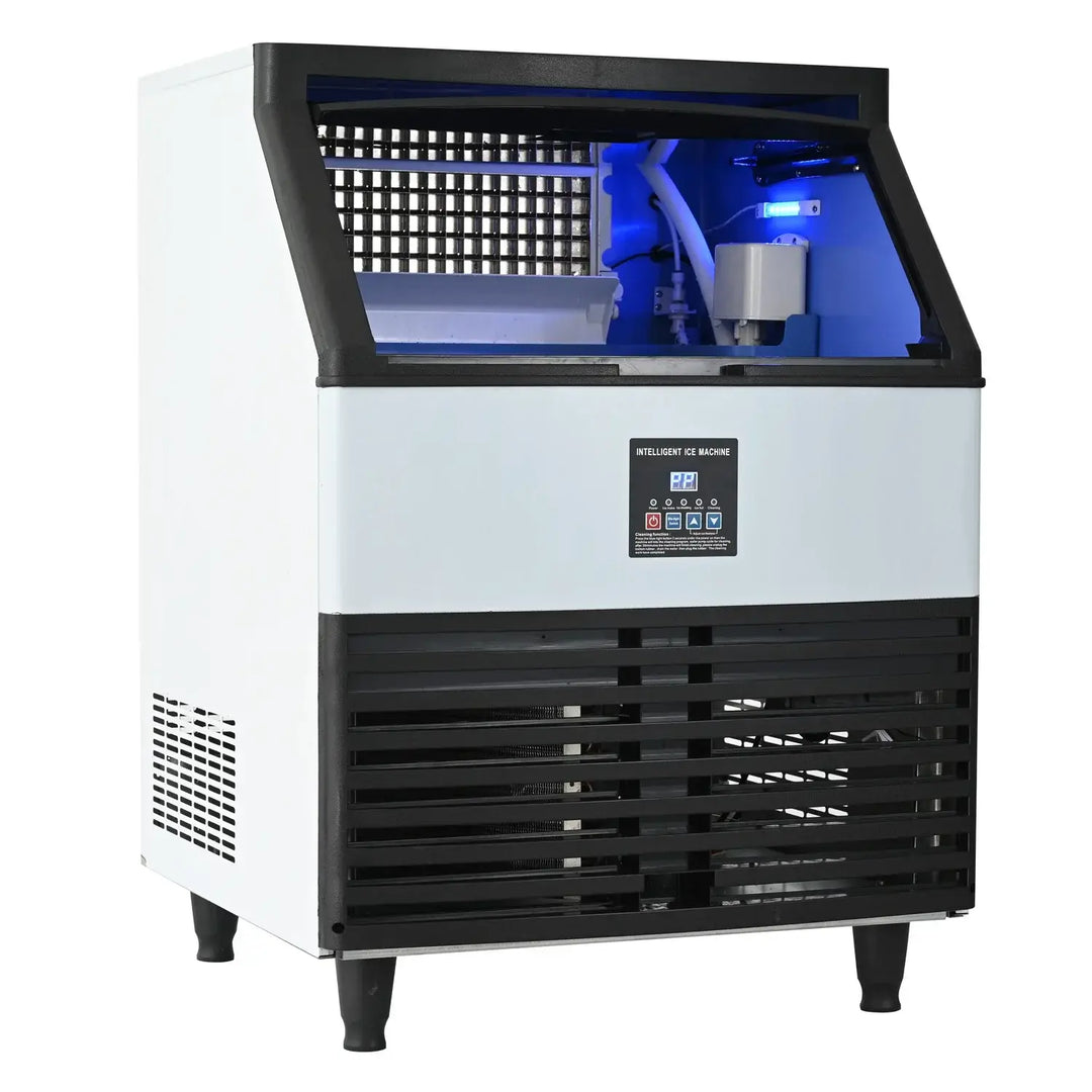 Arabian Mall Commercial Ice Maker Machine - 95-100kg/24h Stainless Steel