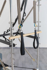 Load image into Gallery viewer, Arabian Mall Foldable Pilates Reformer Machine with Adjustable Springs &amp; Half Tower for Full-Body Training UAE
