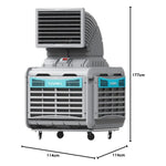 Load image into Gallery viewer, Arabian Mall Movicool XXL 1-Speed Industrial Ducting Cooler (139.35 sq.m.)