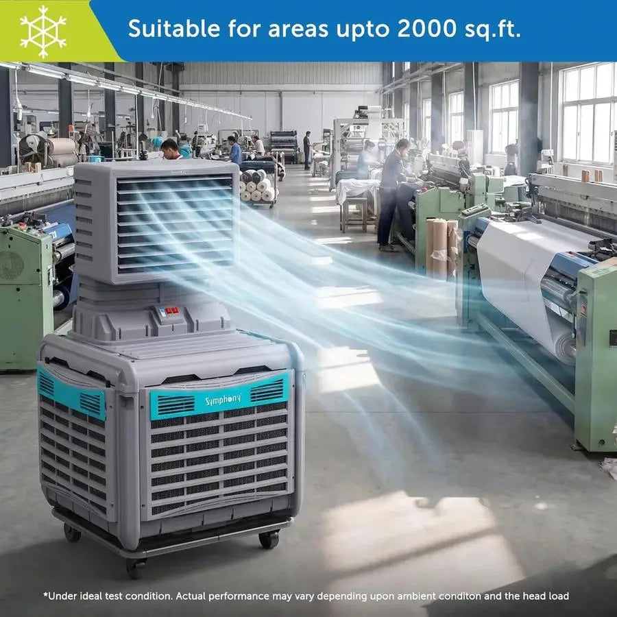 Arabian Mall Movicool XXL 1-Speed Industrial Ducting Cooler (139.35 sq.m.)