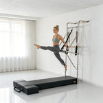 Load image into Gallery viewer, Arabian Mall Wall-Mounted Pilates Reformer Machine with Platform Mat – All-in-One Home &amp; Studio Workout UAE