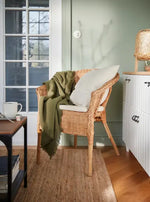 Load image into Gallery viewer, Armchair with cushion, rattan/Norna natural-GCC Home Center
