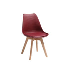 Load image into Gallery viewer, Jilphar Furniture Armless Dining Chair with Wooden Legs JP1154-GCC Home Center