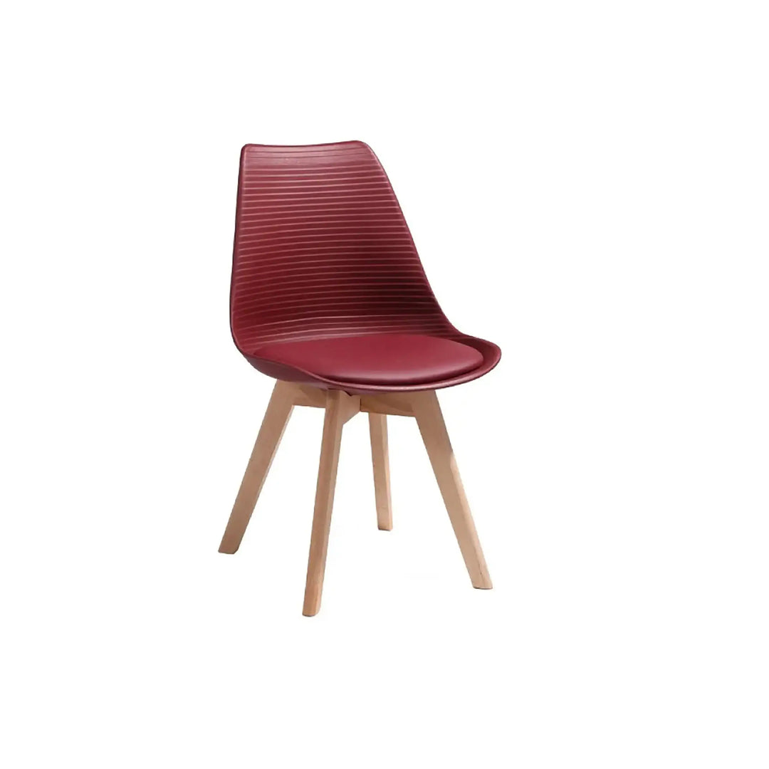 Jilphar Furniture Armless Dining Chair with Wooden Legs JP1154-GCC Home Center