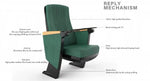 Load image into Gallery viewer, Auditorium Chair – Theater &amp; Cinema Seating with Optional Tablet Arm