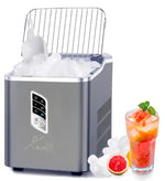 Load image into Gallery viewer, Automatic Home Ice Maker, 1.5L Capacity, 9 Cubes Ready in 6 Mins, 12Kg In 24 Hours, Self- Cleaning, Two Size Ice Cube, LED Control Panel, Scoop Included