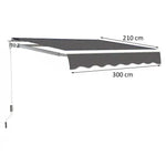 Load image into Gallery viewer, Balcony Shade 300 cm (L) x 210 cm (W)-GCC Home Center