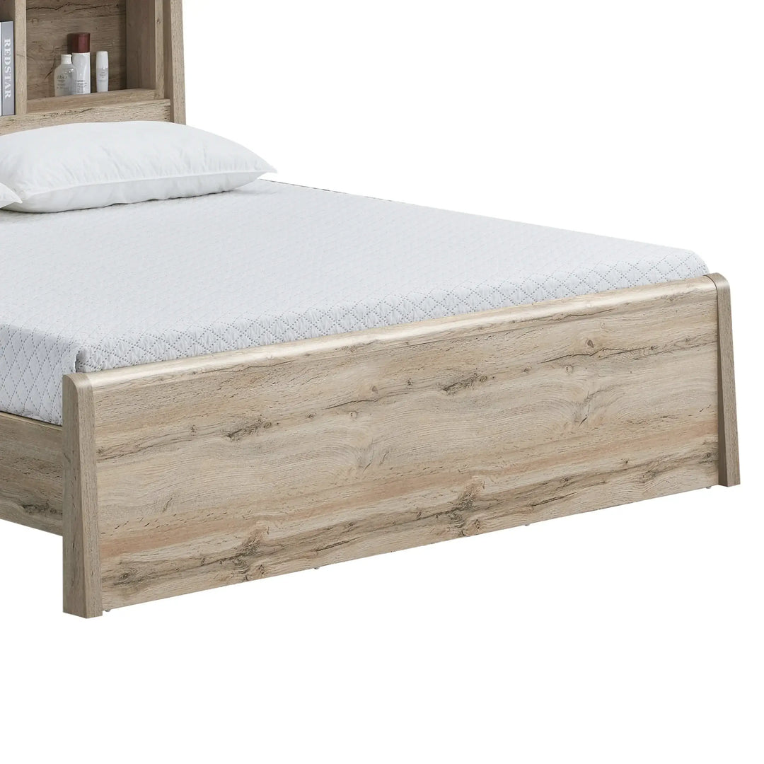 Balzo King Bed – Canada Oak