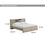 Load image into Gallery viewer, Balzo King Bed – Canada Oak