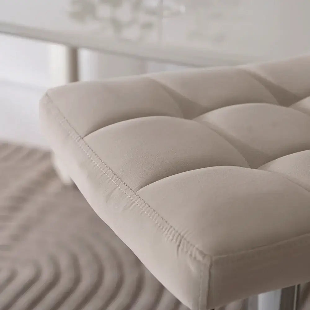 Bar Chair – Modern Adjustable Velvet Stool
