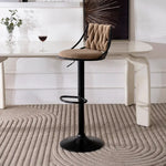 Load image into Gallery viewer, Bar Chair – Modern Velvet Bar Stool