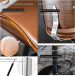 Load image into Gallery viewer, COOLBABY Bar chairs Lift leather bar chairs Light luxury home front desk high chairs Adjustable swivel seats High stools Low back kitchen island, dining room 1PC (Black)-GCC Home Center