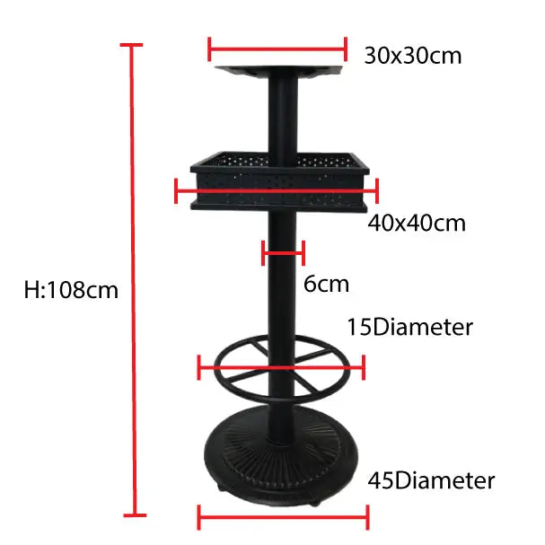 Bar Height Table Base