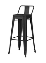 Load image into Gallery viewer, Bar Table Chair,Black High Chair,Black Steel Bar Stool,Home Bar Furniture