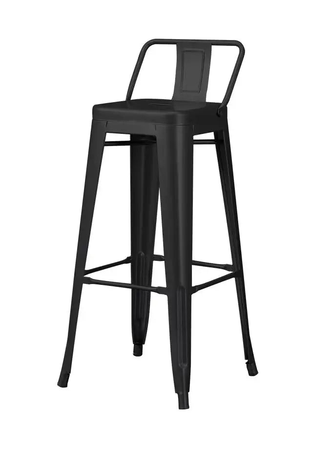 Bar Table Chair,Black High Chair,Black Steel Bar Stool,Home Bar Furniture