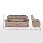 Load image into Gallery viewer, Baskin Elegant 3-Seater Fabric Recliner-GCC Home Center