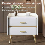 Load image into Gallery viewer, Bedside Table Nightstand Solid Wood with 2 Drawers Bedroom Storage Cabinet-GCC Home Center