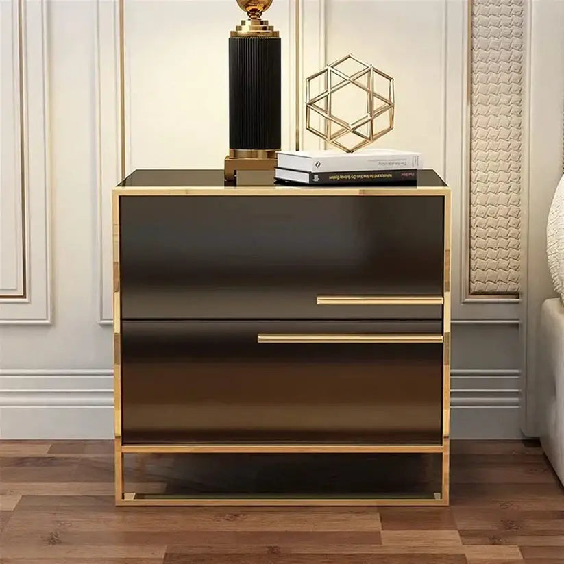 Bedside Table, Solid Wood Nightstand Table Amazing Design, Side Table 50H x 50W cm - WHITE-GCC Home Center