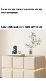 Load image into Gallery viewer, Bedside Table, Two Drawers Nightstand with Smart LED Light-GCC Home Center