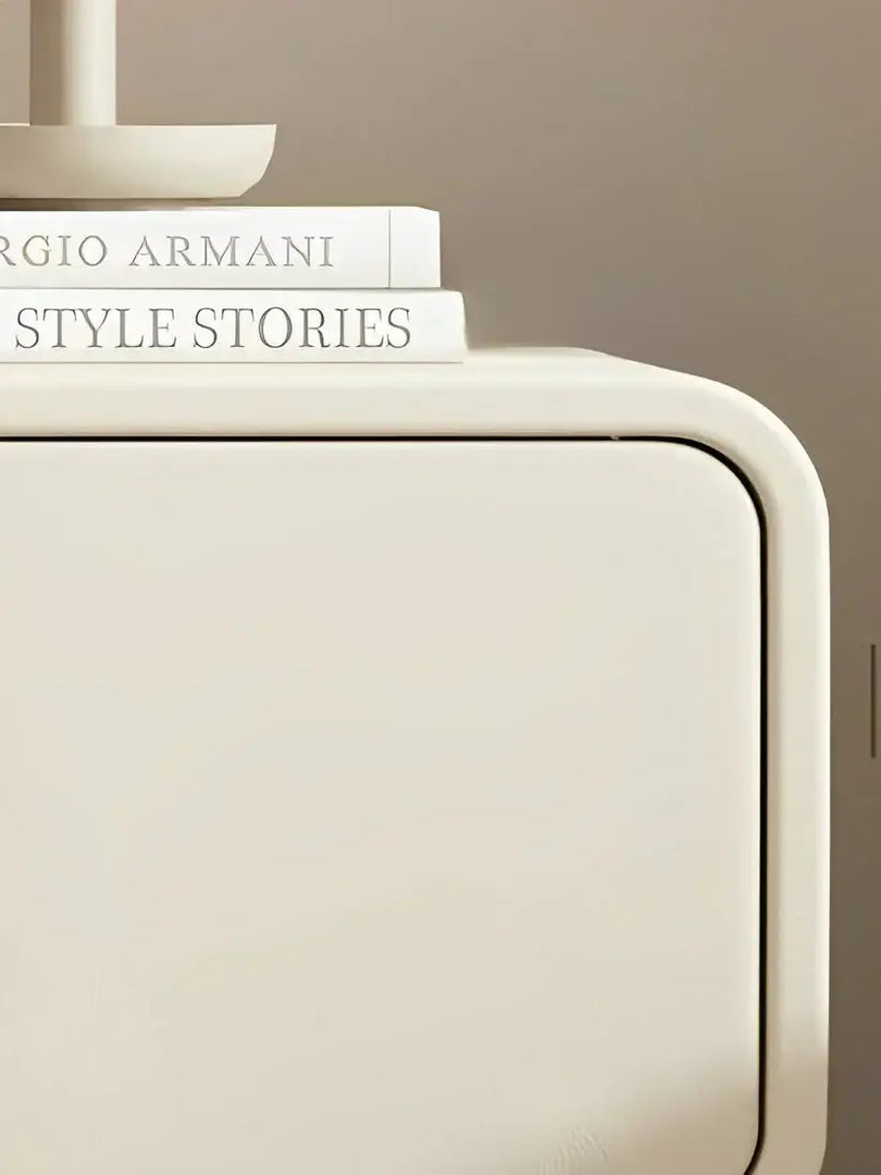 Bedside Table with Two Drawers, Nightstand for Bedroom 50H*45W*40D cm-GCC Home Center