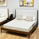 Load image into Gallery viewer, Beune King Bed – Ivory