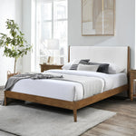 Load image into Gallery viewer, Beune King Bed – Ivory
