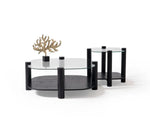Load image into Gallery viewer, Black Coffee Table Set