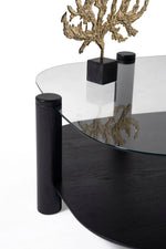 Load image into Gallery viewer, Black Coffee Table Set