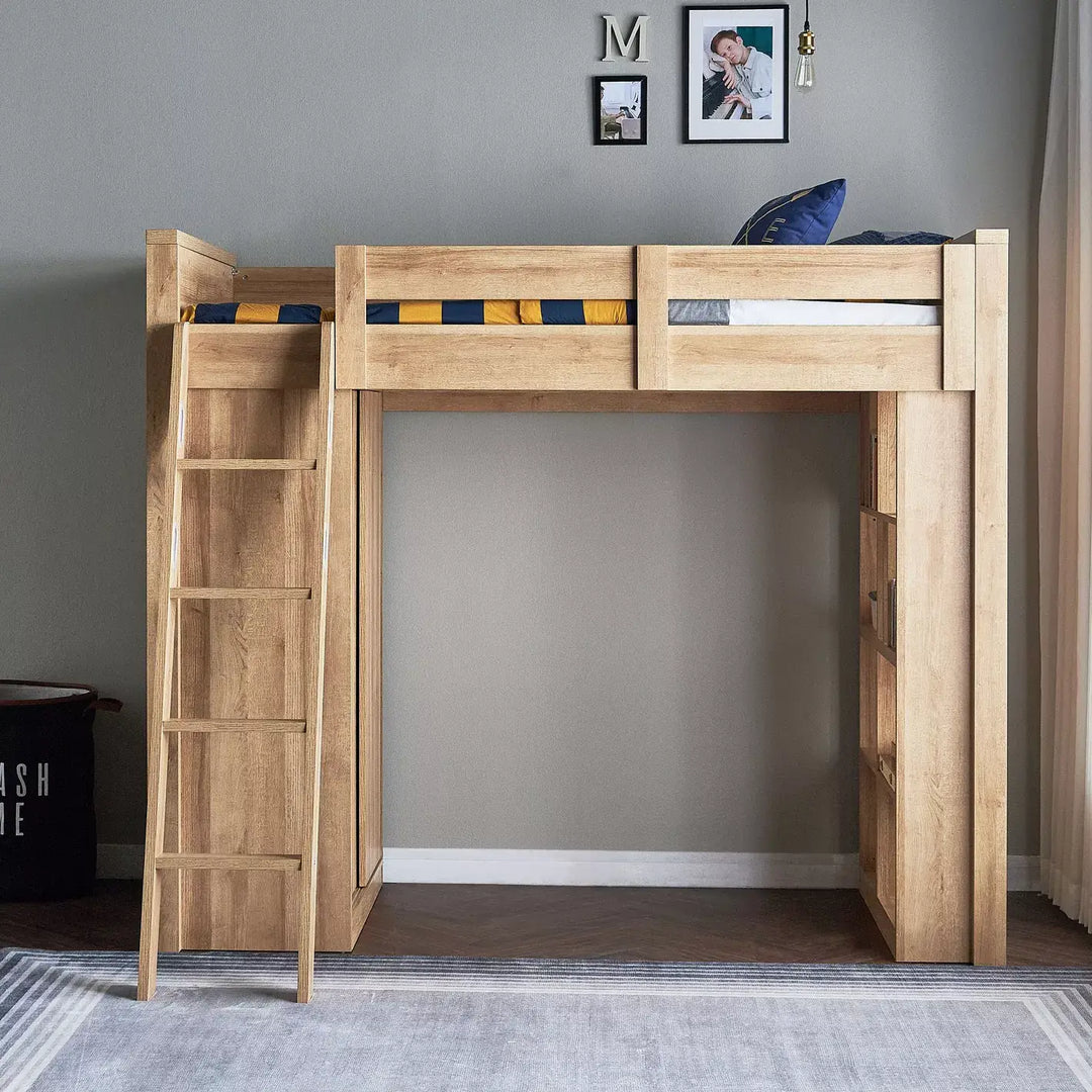 Bradley Modular Loft Bed - 90x200 cm-GCC Home Center